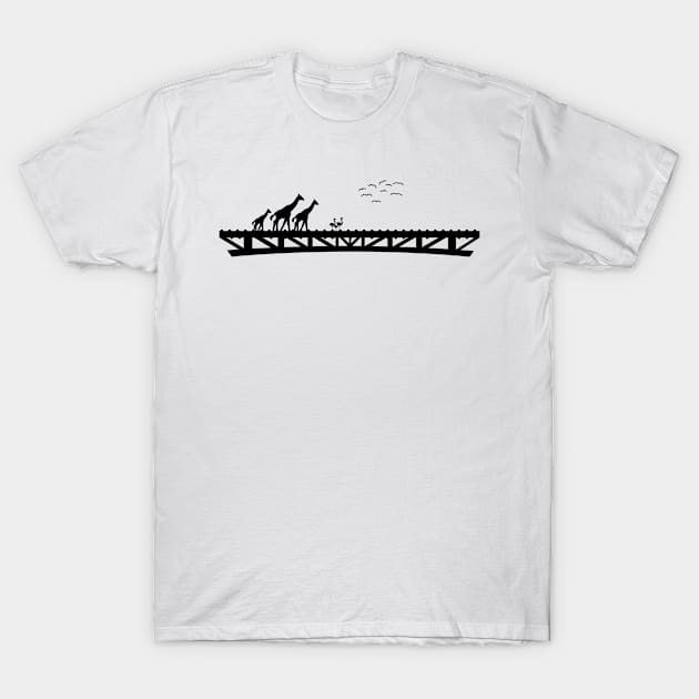 Safari Bridge T-Shirt by timohouse